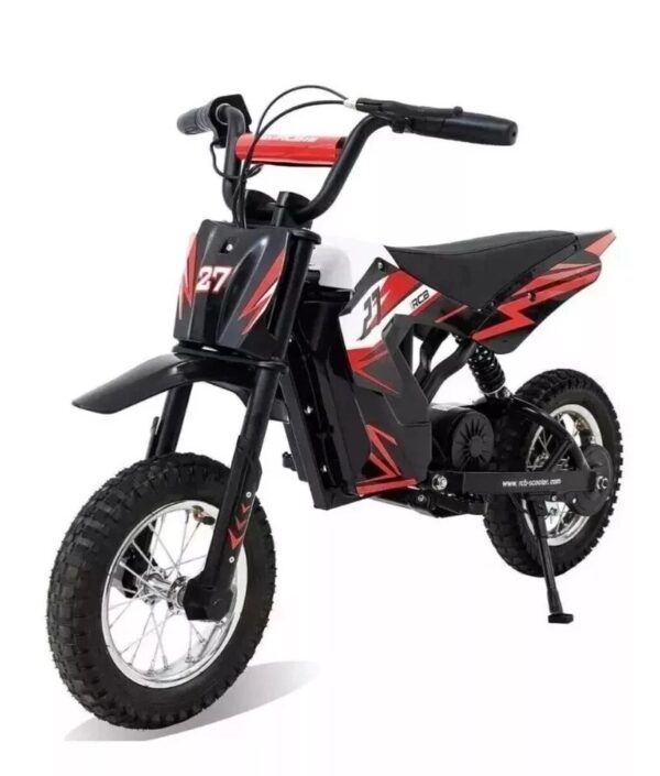 RCB R9X 12" Wheel Kids Electric Motorcycle 300W 36V 15.5mph Off-Road E Moto Bike - Image 2